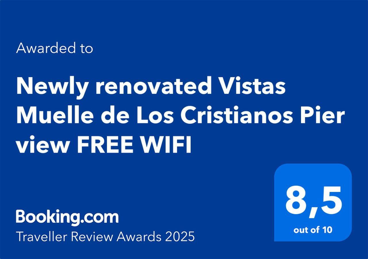 Newly Renovated Vistas Muelle De Los Cristianos Pier View Free Wifi Arona  Zewnętrze zdjęcie